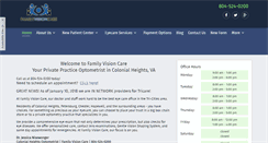 Desktop Screenshot of familyvisioncareva.com
