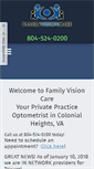 Mobile Screenshot of familyvisioncareva.com